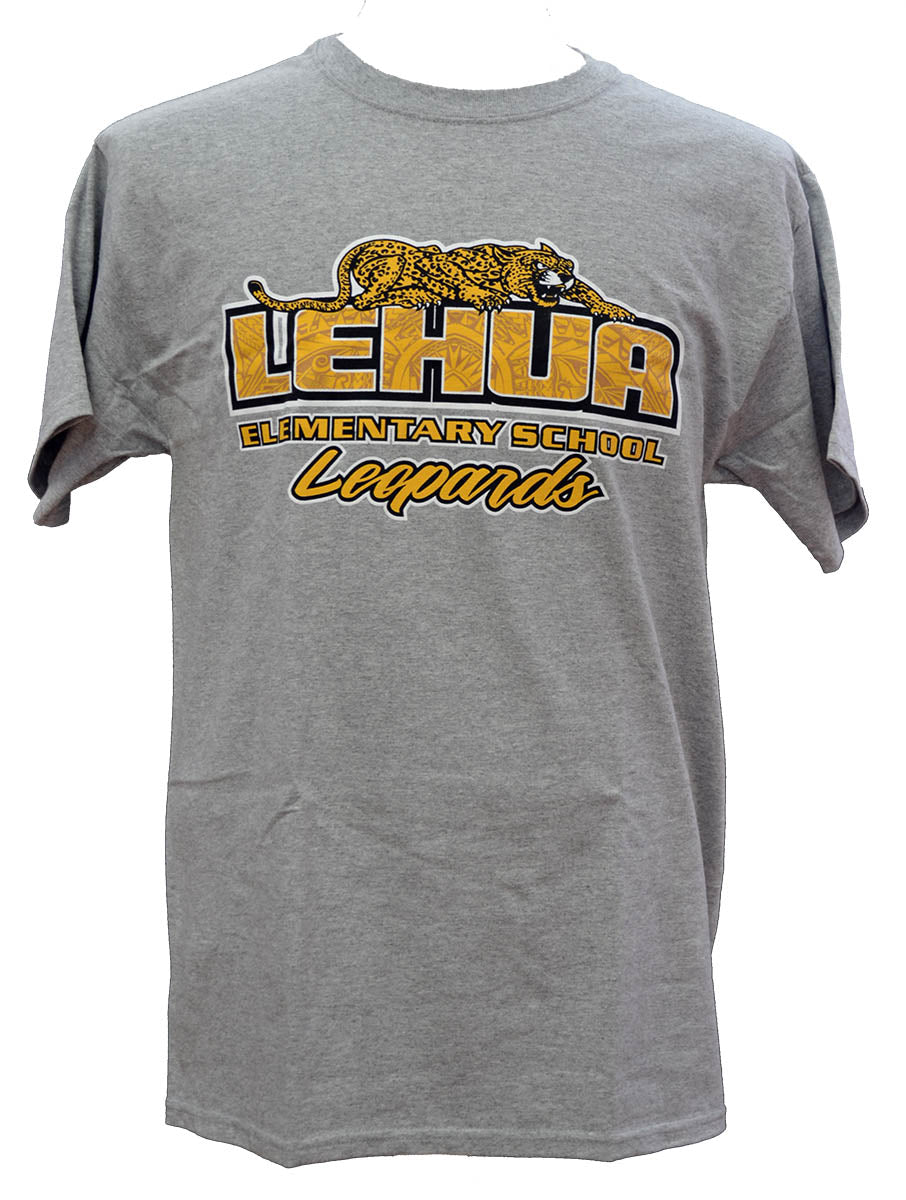 Lehua Leopard Letters T-shirt