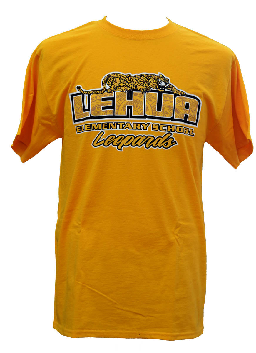 Lehua Leopard Letters T-shirt