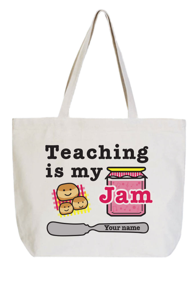 Teaching is my JAM Tote bag