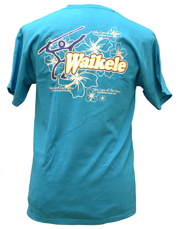 Waikele Floral Logo T-shirt