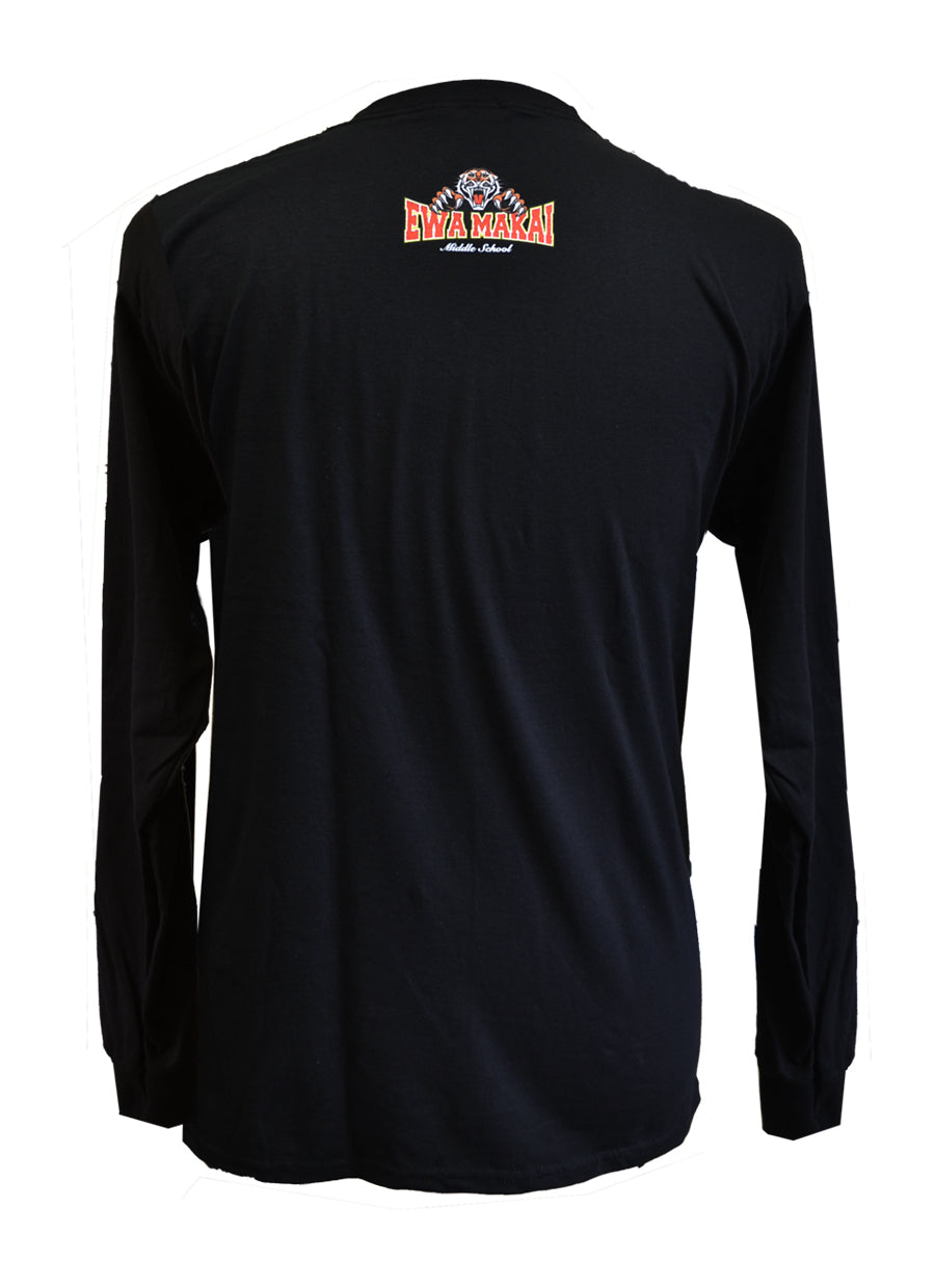 Ewa Makai Logo T-Shirt L/S Black