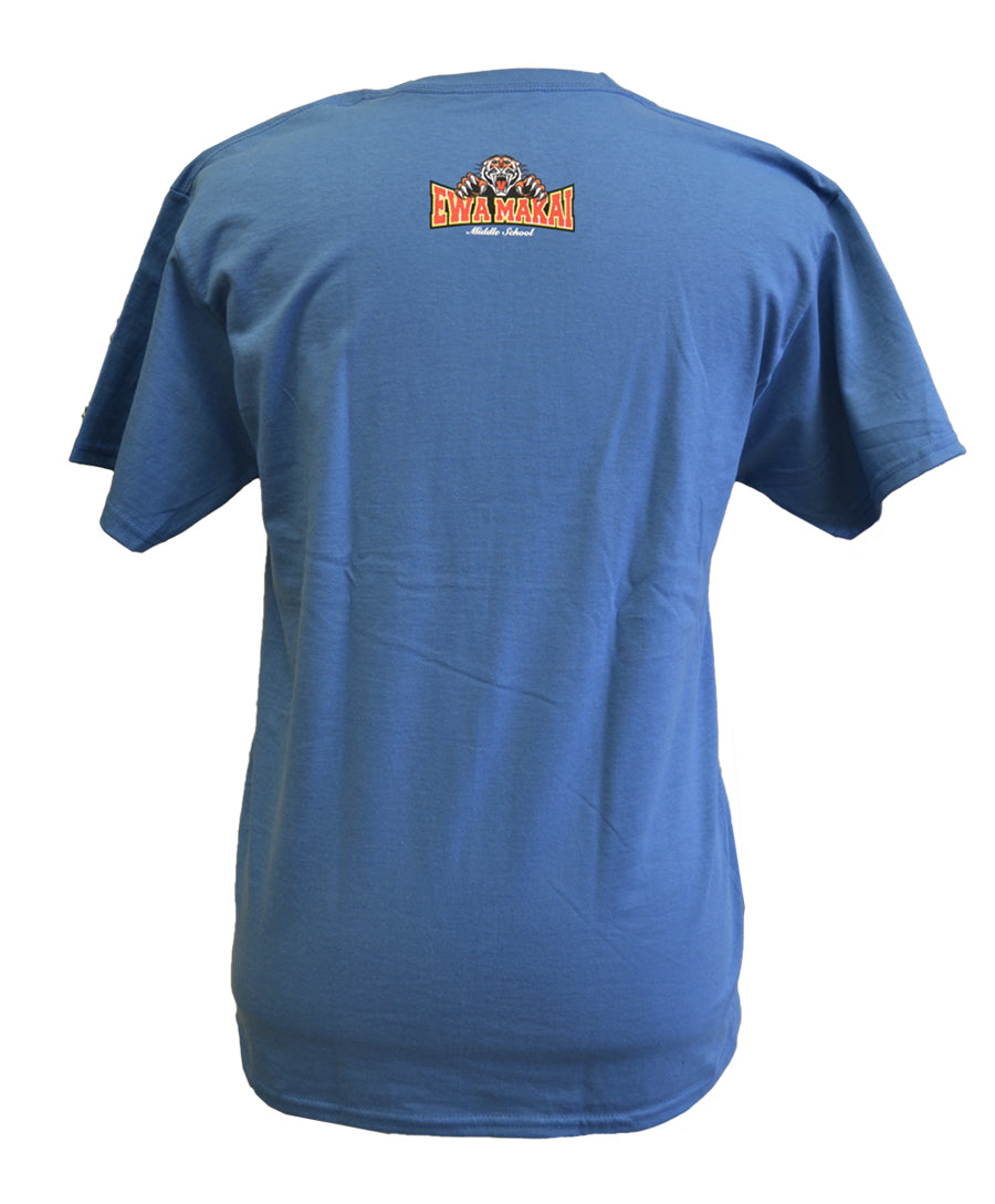 Ewa Makai Logo T-Shirt Blue