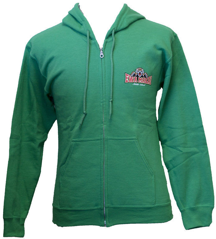Ewa Makai Logo Zip Hoodie