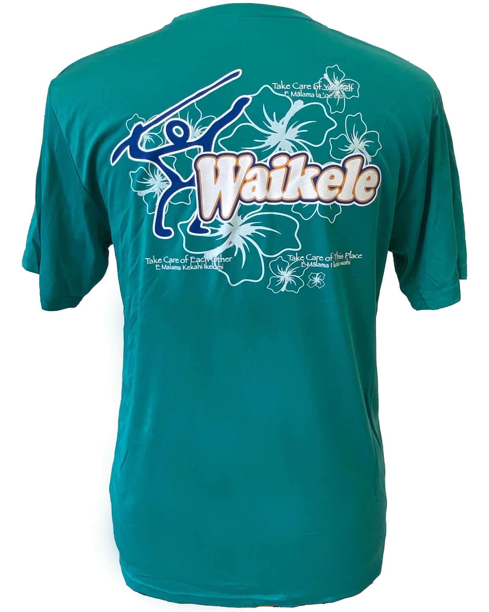 Waikele Floral Logo DriFit The Custom Company