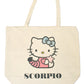 Hello Kitty Astrology Sign Totes