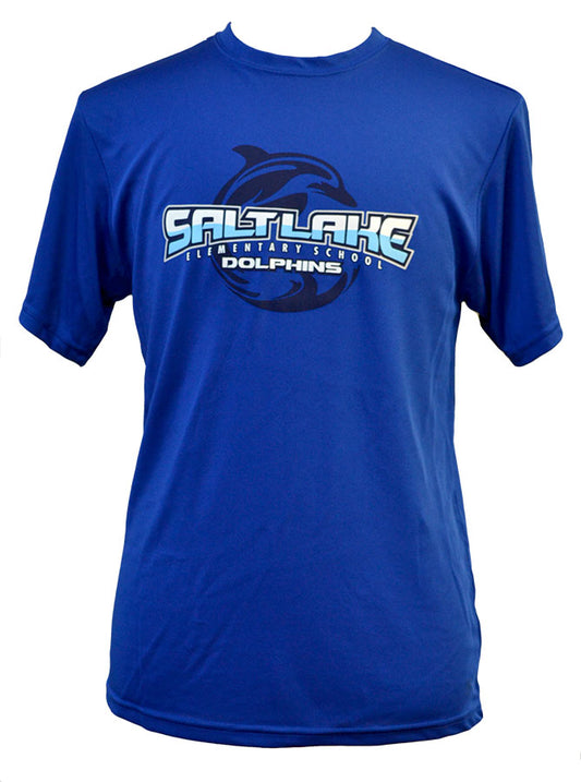 Salt Lake Dolphin Curl Dri-Fit Blue