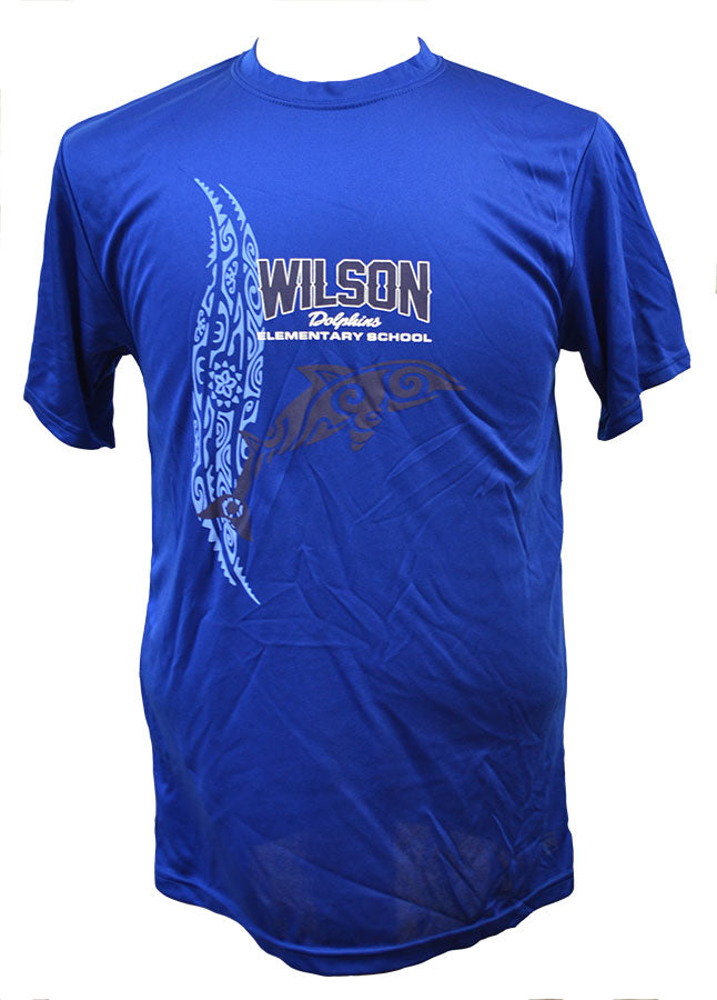 Wilson Tribal Dolphin Dri-Fit Short-Sleeve
